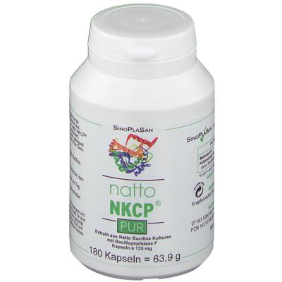 Natto Nkcp PUR 125 mg Kapseln 180 St
