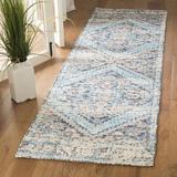 Black 27 x 0.25 in Area Rug - Bungalow Rose Amanda Oriental Hand-Woven Flatweave Blue/Turquoise Area Rug Polyester/Cotton | 27 W x 0.25 D in | Wayfair