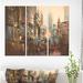 East Urban Home 'Vintage Town' Photographic Print Multi-Piece Image on Wrapped Canvas in Brown | 28 H x 36 W x 1 D in | Wayfair