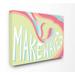 Harriet Bee Alberta Make Waves Groovy Mermaid Canvas Art Canvas/Metal | 40 H x 30 W x 1.5 D in | Wayfair E62A1D95F6AE4F6D83AEB52B1843F691