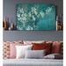 World Menagerie 'Springs Offering' Acrylic Painting Print on Canvas Metal in Green | 30 H x 40 W x 1.5 D in | Wayfair