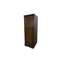 Foundry Select Rafeef 4-Drawer Vertical Filing Cabinet Wood in Gray | 54.75 H x 18.25 W x 22 D in | Wayfair 4E6D71F423334EFE93FD68D5244FD63B