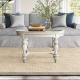 Birch Lane™ Damis 4 Legs Coffee Table Wood in Brown/Gray/White | 21.75 H x 35.75 W x 23.75 D in | Wayfair A73468176E9B4308A88F7A2284FCF5AA