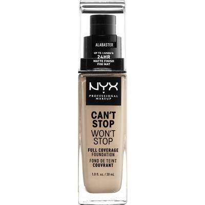 NYX Professional Makeup Can't Stop Won't Stop 24-Hour Foundation 30 ml Nr. 2 - Alabaster