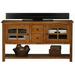 Foundry Select Rafeef Solid Wood TV Stand for TVs up to 70" Wood in Yellow | 32 H in | Wayfair 67788959C94C4C0EBBEBADA63DB53267
