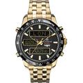 Accurist Mens Analogue-Digital Japanese Quartz Watch with Stainless Steel Strap 7175