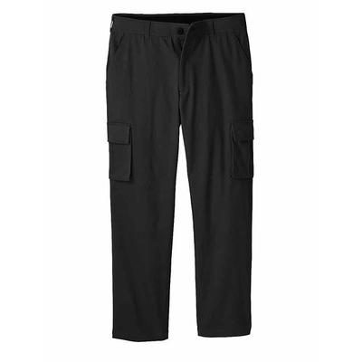 Haband Mens Ultimate Cargo Pants, Black, Size 32 XS (25-26)