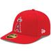 Men's New Era Red Los Angeles Angels Alt Authentic Collection On-Field Low Profile 59FIFTY Fitted Hat