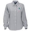 Women's Gray Seton Hall Pirates Velocity Oxford Plus Size Button-Up Long Sleeve Shirt