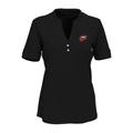 Women's Black Western Kentucky Hilltoppers Strata Textured Henley Shirt