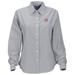 Women's Gray Utah Utes Velocity Oxford Plus Size Button-Up Long Sleeve Shirt