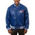 Men's JH Design Royal Toronto Blue Jays Classic Leather Team Jacket