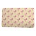 Ebern Designs Lyndsey Fanfare Bath Mat Polyester in Pink/Brown | 17" W x 24" L | Wayfair 1F5AD168B6704F229DA61FBB9461BA8C