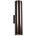 Sandpiper 18 1/4" High Bronze LED Outdoor Wall Light