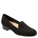 Trotters Monarch - Womens 7 Black Slip On Medium