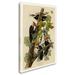 Bay Isle Home™ 'Pileated Woodpeckers' by John James Audubon Graphic Art Print on Wrapped Canvas in Green | 19 H x 12 W x 2 D in | Wayfair