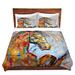 Winston Porter Swainsboro Karen Tarlton Horse Portrait I Microfiber Duvet Covers Microfiber in Brown | King | Wayfair