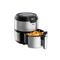 Tefal EY401D Heißluftfritteuse Easy Fry Deluxe XL | Air Fryer | 1500 W | 4,2 L für 6 Portionen | 8 automatische Programme | Digitales Display | energiesparend | gesunde Friteuse ohne Öl | Edelstahl