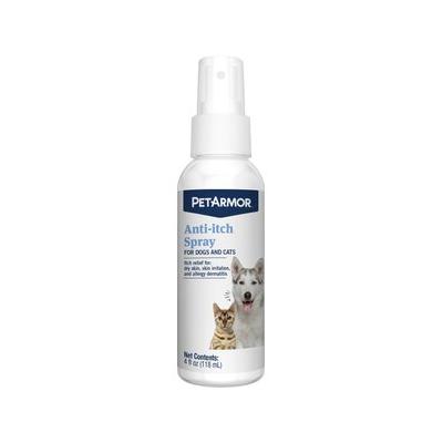 PetArmor Anti-Itch Spray for Dogs & Cats, 4-oz bottle
