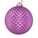 Vickerman 530078 - 2.75" Orchid Durian Glitter Ball Christmas Tree Ornament (12 pack) (N188469D)