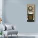 Winston Porter 'Modern Bath Panel III' Acrylic Painting Print on Wrapped Canvas in Blue/Brown/Green | 19 H x 8 W x 2 D in | Wayfair