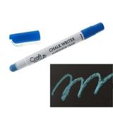 Erasable Chalk Writer Broad Point 5-Inch Neon Blue