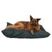 Zoey Tails Indoor/Outdoor Shebang Dog Pillow Polyester in Brown | 54 W x 44 D in | Wayfair 01392
