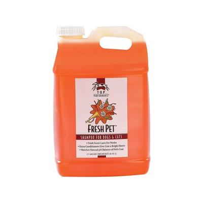 Top Performance Fresh Pet Shampoo for Dogs & Cats, Fresh Scent, 2.5-gallon concentrate bottle