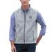 Men's Heather Gray Creighton Bluejays Summit Fleece Sweater Vest