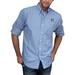 Men's Royal/White Creighton Bluejays NCAA Gingham Button-Down Check Shirt