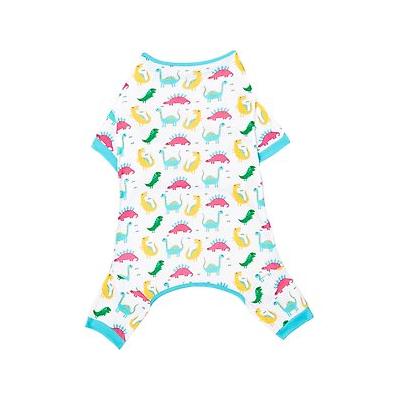 Frisco Dinosaur Print Dog & Cat Jersey PJs, Small