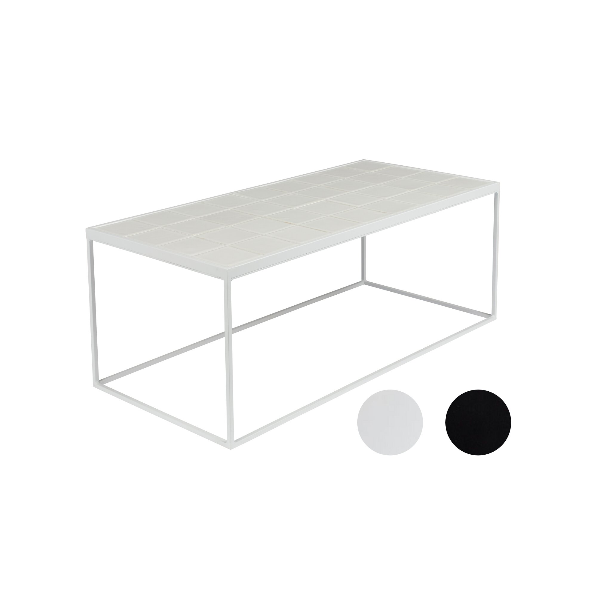 Zuiver Couchtisch Glazed Schwarz