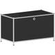 Sideboard »System 4« - 1 geschlossenes Fach schwarz, viasit, 77.9x40.4 cm