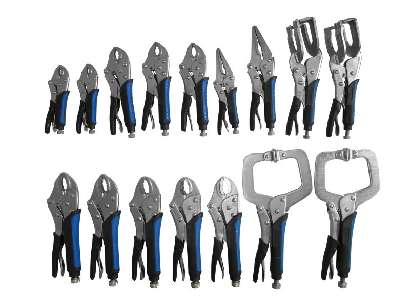 SWSTAHL Gripzangensatz, 16-tlg. 41560L Feststellzangen-Satz Image