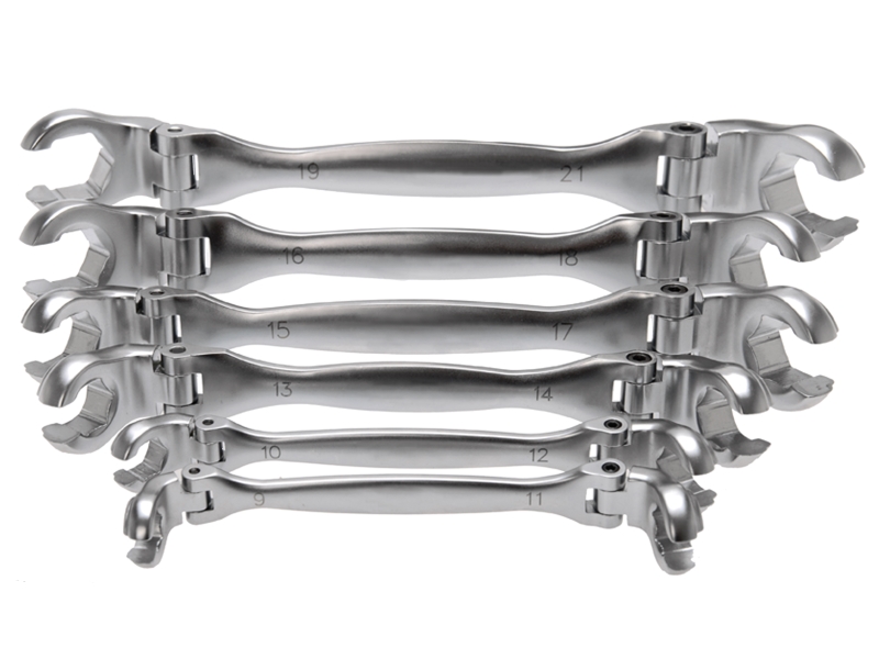 SWSTAHL Bremsleitungsschlüsselsatz, 6-tlg. 01488L Bremsleitungs-Schlüsselsatz Image