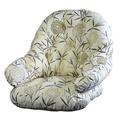 Gilda Replacement Cane Furniture WRAP ROUND SWIVEL - CUSHIONS ONLY Wicker Rattan Conservatory (Bamboo Natural)