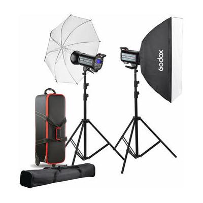 Godox QS600II 2-Light Studio Flash Kit QS600II-C
