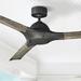 60" Modern Forms Woody Graphite LED Wet Rated Smart Ceiling Fan