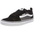 Vans Herren Filmore Suede/Canvas Sneaker, Schwarz ((Suede Canvas) Black/Pewter T2J), 45 EU