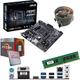 Components4All AMD Ryzen 7 5700G 3.8Ghz (Turbo 4.6Ghz) 8 Core 16 Thread CPU, ASUS Prime A320M-K Motherboard & 4GB 3000Mhz Crucial DDR4 RAM Pre-Built Bundle
