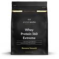 Protein Works Whey Protein 360 Extreme | Premium Protein | Banana Milkshake | Zugefügt BCAA & Glutamin | 1.2kg