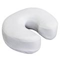 EARTHLITE Massage Memory Foam Cushion - Massage Table & Massage Chair Face Cradle Pillow w/ Washable Fleece Cover