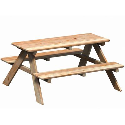 WINNETOO Picknicktisch mit Sitzbank Gartentisch Gartenmöbel, für Kinder Image