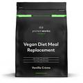 THE PROTEIN WORKS Vegan Diet Meal Replacement | Vanillecreme | 100% pflanzlich | Erschwinglich, gesund und schnell | Mahlzeitersatz-Shake, 1kg