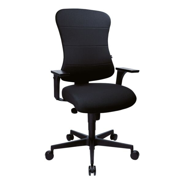 Topstar Bürostuhl »Art Comfort« ohne Armlehnen mit schwarzem Fußkreuz schwarz Image