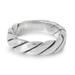 Lives Entwined,'Men's Handcrafted Sterling Silver Band Ring'