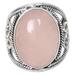 Pink Moon,'Hand Crafted Sterling Silver Ring from Indonesia'