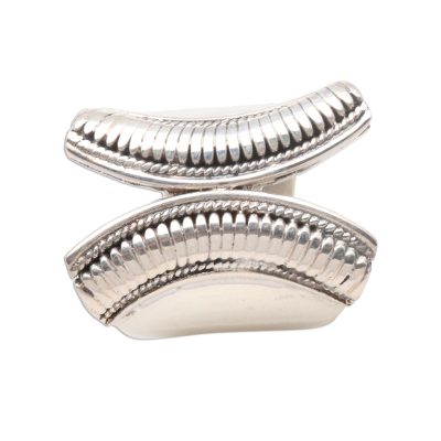 'Encounters' - Hand Crafted Sterling Silver Wrap Ring