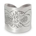 'Live With Nature' - Hill Tribe Sterling Silver Wrap Ring