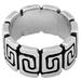 Zapotec Spirals,'Sterling Silver Band Ring with Spiral Motifs Mexico'